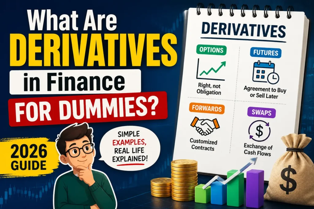 What are derivatives in finance for dummies explained with options, futures, forwards, and swaps